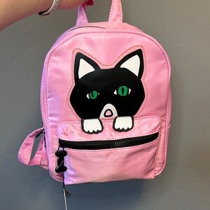 NWT - Marc Tetro Spike The Cat Tuxedo Pink Backpack